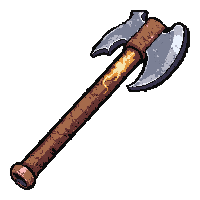 throwing tomahawk  lightning charged crackling
