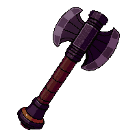 viking war axe  cursed dark