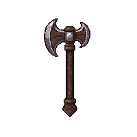viking war axe  holy blessed radiant