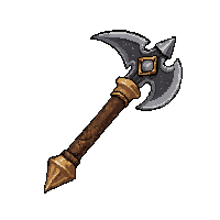 viking war axe  legendary ornate