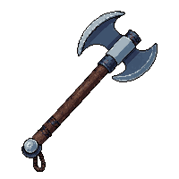 viking war axe  rare blue tier