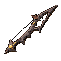 elvish ornate curved  magical glowing