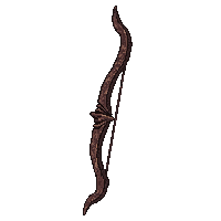 elvish ornate curved  rusted broken