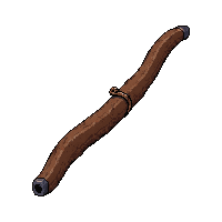 longbow wooden  poison coated venomous