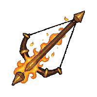 shortbow compact  fire enchanted molten
