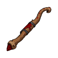 yew classic medieval  blood stained battle worn