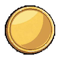 iron coin  smooth blank face