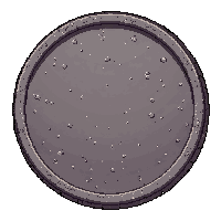 iron coin  weathered ancient