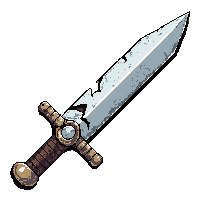 main gauche parrying dagger  rusted broken