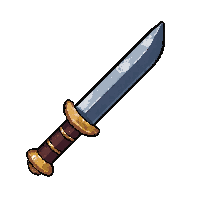 push knife knuckle  ancient weathered
