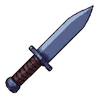 push knife knuckle  rare blue tier