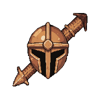 rondel armor piercing  rusted broken