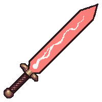 sai prong dagger  lightning charged crackling