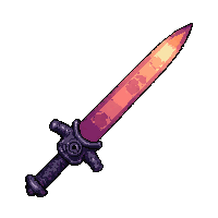 sai prong dagger  magical glowing