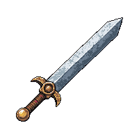 straight dirk dagger  ancient weathered