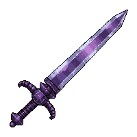 straight dirk dagger  epic purple tier
