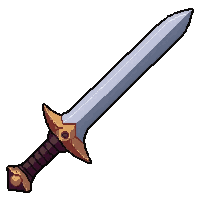 straight dirk dagger  holy blessed radiant