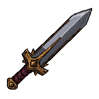 straight dirk dagger  legendary ornate