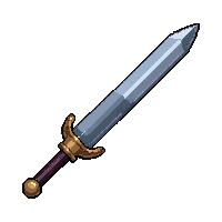 straight dirk dagger  rare blue tier