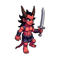 tanto japanese  demonic infernal