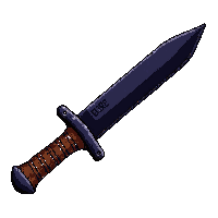 throwing knife  cursed dark