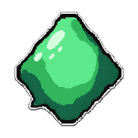 jade green  geode interior