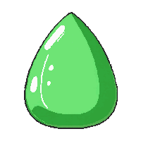 jade green  smooth pebble