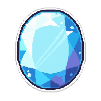 opal iridescent  glowing magical