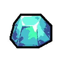 opal iridescent  pyramidal cut