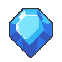 sapphire blue  single solitaire