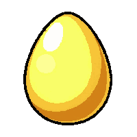 topaz yellow  egg shaped polished