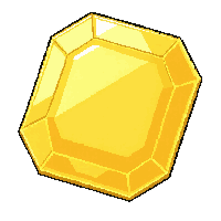 topaz yellow  large faceted