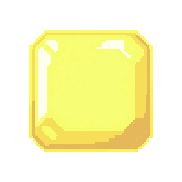 topaz yellow  oval cabochon