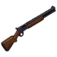 lever action rifle  ancient weathered