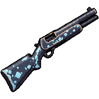 lever action rifle  frost enchanted icy