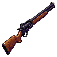 lever action rifle  magical glowing