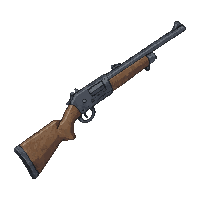 lever action rifle  shadow touched ethereal