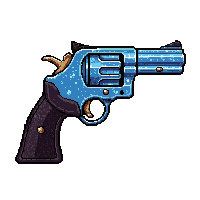 revolver six shooter  frost enchanted icy