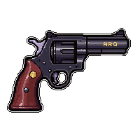 revolver six shooter  holy blessed radiant