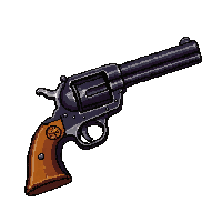 revolver six shooter  legendary ornate