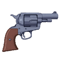 revolver six shooter  rare blue tier