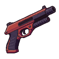 sci fi laser blaster  demonic infernal