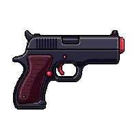 sci fi laser blaster  magical glowing