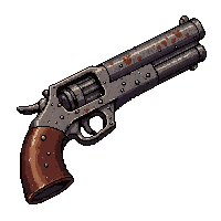 sci fi laser blaster  rusted broken
