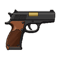 steampunk brass pistol  common starter tier