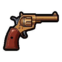 steampunk brass pistol  poison coated venomous