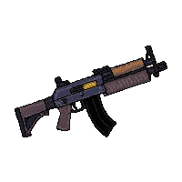 submachine gun compact  holy blessed radiant