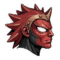 morning star spiked head  rusted broken