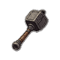 ornate ceremonial hammer  common starter tier