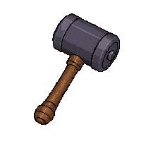 smith s blacksmith hammer  common starter tier